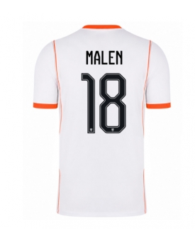 Billige Fotballdrakt Nederland Donyell Malen #18 Replika Bortedrakt VM 2026 Kortermet Billige Fotballdrakt Nederland Donyell Malen #18 Replika Bortedrakt VM 2026 Kortermet